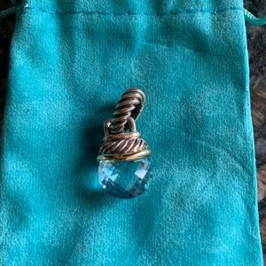 David Yurman Blue topaz Pendant (RESERVED)